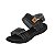 Sandália Infantil Menino Molekinho Floter Velcro- Preto/Preto - Imagem 3