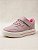 Tênis Infantil Menina Adrun Slim- Nude/ Rosa Chiclete - Imagem 3