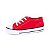 Tênis Infantil DIiversão Canvas Low- Vermelho/Preto - Imagem 5