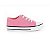 Tênis Infantil Menina Diversão Canvas Low- Rosa Chiclete - Imagem 1