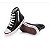 Tênis Infantil Diversão Canvas Hi Ziper-Preto/Vermelho - Imagem 3