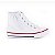 Tênis Infantil Diversão Canvas Hi Ziper- Branco/Vermelho - Imagem 1