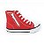 Tênis Infantil Diversão Canvas Hi Ziper- Vermelho - Imagem 1