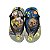 Chinelo Infantil Menino Patrulha Canina- Bege/ Preto - Imagem 3