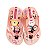 Chinelo Infantil Menina Disney Joy Baby- Bege/ Rosa - Imagem 3