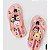 Chinelo Infantil Menina Disney Joy Baby- Bege/ Rosa - Imagem 5