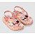Chinelo Infantil Menina Disney Joy Baby- Bege/ Rosa - Imagem 2