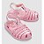 Sandália Infantil Menina Barbie Duo- Rosa/ Transparente Gliter - Imagem 1