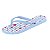 Chinelo Infantil Menina Molekinha Coração- Celeste/Branco/Pink - Imagem 3