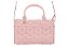 BOLSA MOLEKINHA PVC/GORGURAO ROSA - Imagem 1
