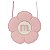 BOLSA MOLEKINHA PVC BRANCO OFF 526/ROSA - Imagem 1