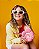 BOLSA MOLEKINHA PVC AMARELO 995/ROSA - Imagem 2