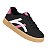 Tênis Infantil Menina Molekinha Turim- Preto/Branco/Rosa - Imagem 2