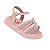 Sandália Infantil Menina Molekinha Milão- Rosa/Cristal/Perola - Imagem 2