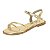 Sandália Infantil Menina Metal Premium TR- Dourado - Imagem 3