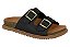 Rasteirinha Infantil Birken Molekinha Turim- Preto - Imagem 4