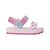 Sandália Infantil Menina Zaxynha Moderninha- Rosa Quartzo - Imagem 3