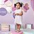 Sandália Infantil Menina Pampili Lili- Branco/ Prata - Imagem 6