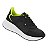 Tênis Infantil Menino Molekinho Napa Soft Confy- Preto/ Amarelo Neon - Imagem 2