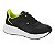 Tênis Infantil Menino Molekinho Napa Soft Confy- Preto/ Amarelo Neon - Imagem 1