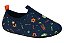 Tênis Sapatilha Infantil Menino Molekinho Lycra Robo- Multi Marinho - Imagem 4