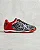 Chuteira Infantil Menino Futsal Dray Homem Aranha- Preto/ Vermelho - Imagem 2