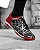 Chuteira Infantil Menino Futsal Dray Homem Aranha- Preto/ Vermelho - Imagem 3