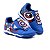 Chuteira Infantil Menino Futsal Dray Capitão América- Azul/Vermelho - Imagem 1
