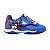 Chuteira Infantil Menino Futsal Dray Capitão América- Azul/Vermelho - Imagem 2