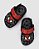 Sandália Infantil Menino Homem Aranha United- Preto/Vermelho - Imagem 2