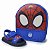 sandália Infantil Menino Homen Aranha Friends- Azul/Vermelho - Imagem 1