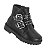 Bota Coturno Infantil Menina Molekinha Napa Berlim- Preto/Preto - Imagem 2