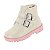 Bota Coturno Infantil Menina Molekinha Napa Berlim- Branco OFF - Imagem 3