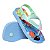 Chinelo Infantil Menina Peppa Pig- Azul Lavanda - Imagem 6