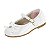 Sapatilha Infantil Menina Molekinha Verniz Premium- Branco - Imagem 3