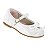 Sapatilha Infantil Menina Molekinha Verniz Premium- Branco - Imagem 2