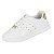 Tênis Infantil Menina Molekinha Turim Metalizado Premium- Branco/ Dourado - Imagem 3