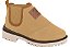 Botina Infantil Menino Molekinho Napa Moscou- Mostarda/ Creme - Imagem 4