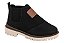 Botina Infantil Menino Molekinho Napa Moscou- Preto/ Creme - Imagem 4
