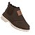 Botina Infantil Menino Molekinho Napa Moscou- Café/ Creme - Imagem 2