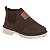 Botina Infantil Menino Molekinho Napa Moscou- Café/ Creme - Imagem 1