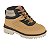 Bota Coturno Infantil Menino Molekinho Napa Moscou- Mostarda/ Preto/ Areia - Imagem 1