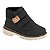 Bota Coturno Infantil Menino Molekinho Velcro Moscou- Preto - Imagem 1