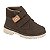 Bota Coturno Infantil Menino Molekinho Velcro Moscou- Café - Imagem 1