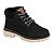 Bota Coturno Infantil Menino Molekinho Napa Moscou- Preto - Imagem 4