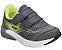 Tênis Infantil Menino Kidy Energy Baby- Grafite/ Amarelo Neon - Imagem 4