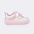 Tênis Infantil Menina Pampili XP24- Branco/ Rosa - Imagem 2