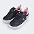 Tênis Infantil Menina Pampili Yumi- Preto/ Rosa Glace - Imagem 1