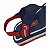 Chinelo Infantil Menino Cartago Malaga Sport- Bege/ Azul/ Vermelho - Imagem 7