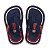 Chinelo Infantil Menino Cartago Malaga Sport- Bege/ Azul/ Vermelho - Imagem 2